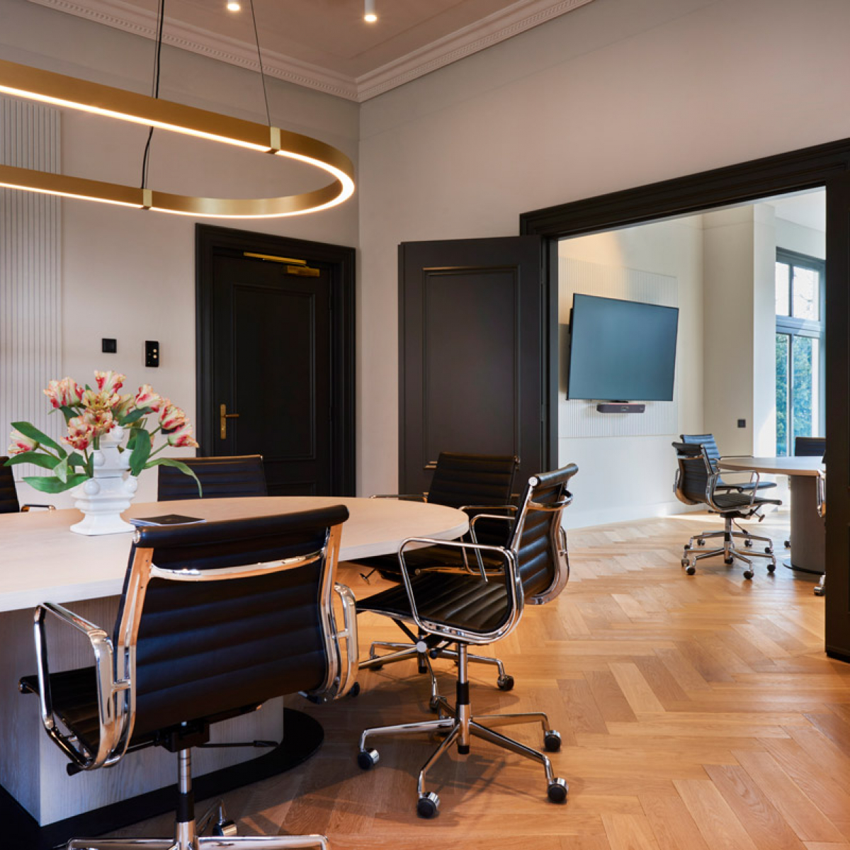 Houlihan Lokey Amsterdam Office Refurbishment | Aura Consulting 